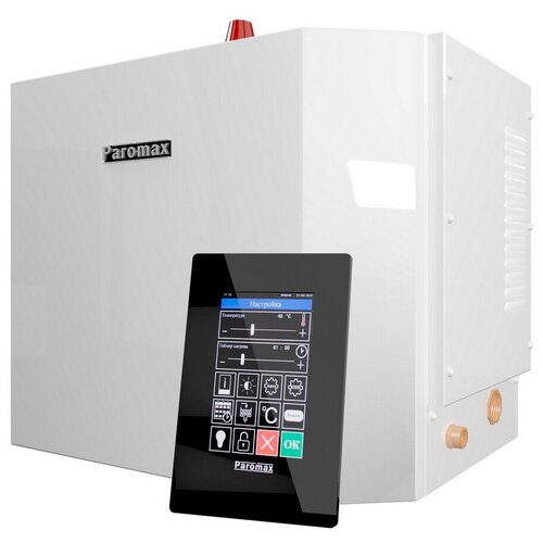 Парогенератор Паромакс NEO MAX STYLE 15 кВт для турецкой бани с пультом в комплекте 17639500₽