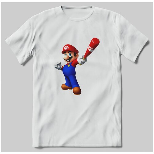 фото Футболка с принтом mario - 176 brut-shop