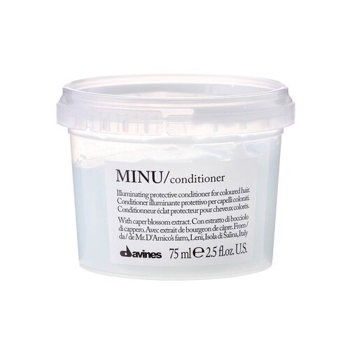 Davines кондиционер Essential Haircare New Minu для окрашенных волос, 75 мл davines essential haircare minu несмываемая сыворотка для окрашенных волос 150 г 150 мл аэрозоль