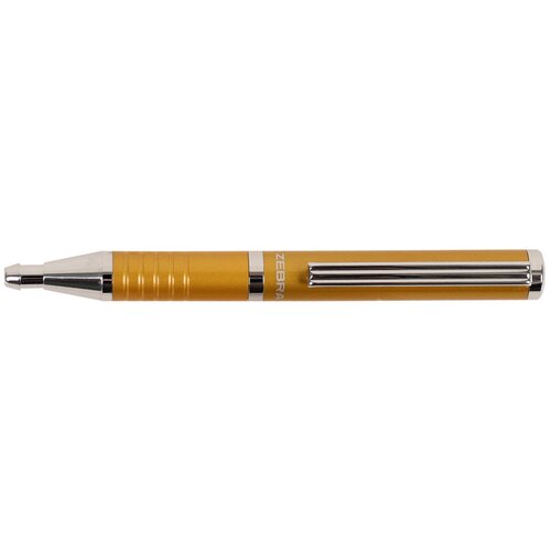 Ручка шариковая Zebra SLIDE BP115-OR авт. телескопич.корпус оранжевый синие чернила коробка подарочная