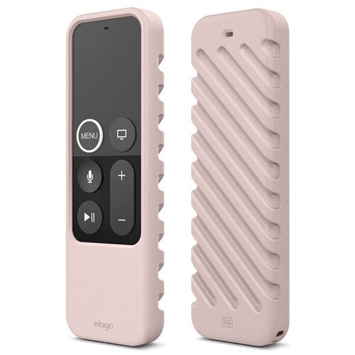 Elago для пульта Apple TV чехол R3 Protective case Sand pink silicone remote protective shell for apple tv 4k 6th siri remote anti slip shockproof soft case cover remote protective case