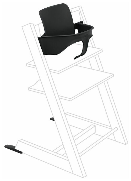Сиденье Stokke Tripp Trapp Baby Set для стульчика Black 159303