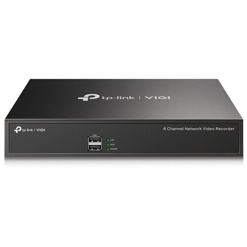 TP-LINK VIGI NVR1008H сетевой видеорегистратор 1U Черный
