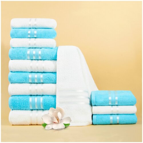 фото Dome набор из 12 полотенец harmonika цвет: