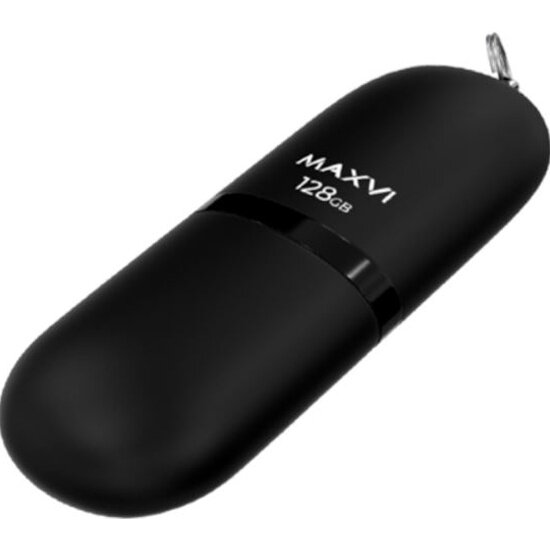 USB флешка Maxvi 128GB SF USB 2.0, черный