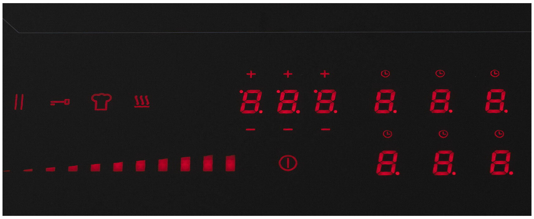 Индукционная варочная панель DeLonghi SLI 302 RUS, 30 см, черная, индикатор остаточного тепла, Bridge function, сенсорное управление - фото №20