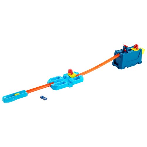 Пусковое устройство Hot Wheels Track Builder Unlimited Stunt Crash Box GVG09 разноцветный
