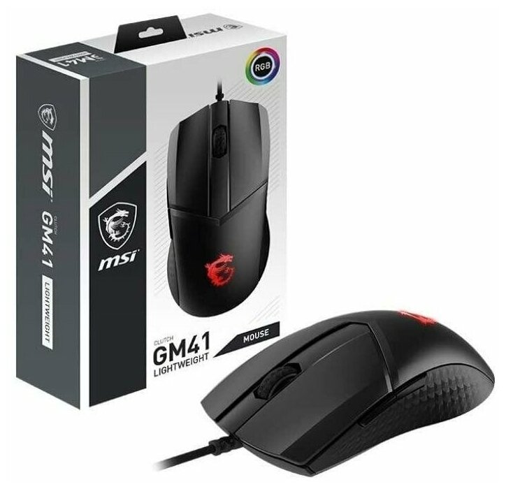 Мышь MSI Clutch GM41 LIGHTWEIGHT