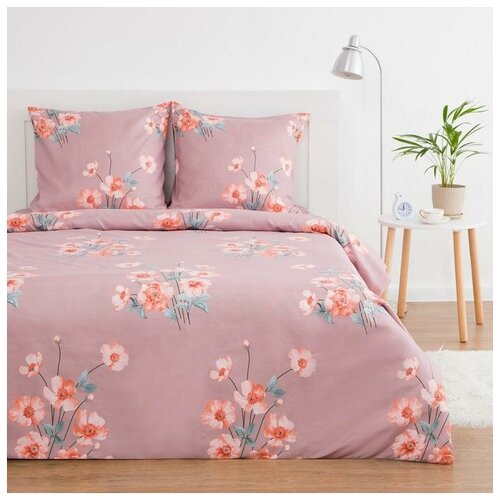 фото Постельное белье экономь и я 2 сп "чудный сад" 175*215см,200*215см,70*70см-2 шт
