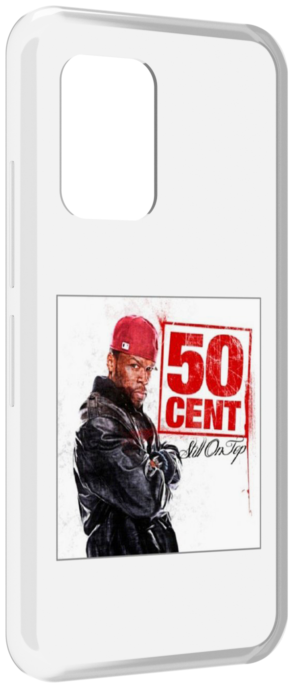 Чехол MyPads 50 Cent - Still On Top для UMIDIGI Bison GT задняя-панель-накладка-бампер