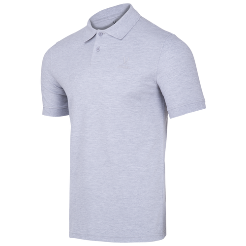 фото Поло jogel essential cotton polo размер xl, серый меланж