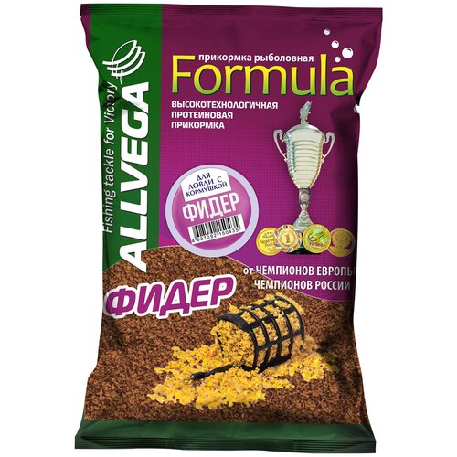 прикормка allvega formula gbf09 900 г 900 мл аромат слива красный Прикормка ALLVEGA Formula GBF09, 900 г, 900 мл, , аромат орехи, шоколад, коричневый