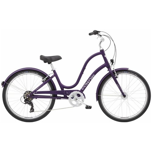 фото Велосипед городской townie 7d eq step thru 26" purple electra