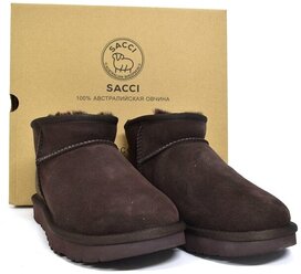 Угги SACCI® Classic Ultra Mini Chocolate