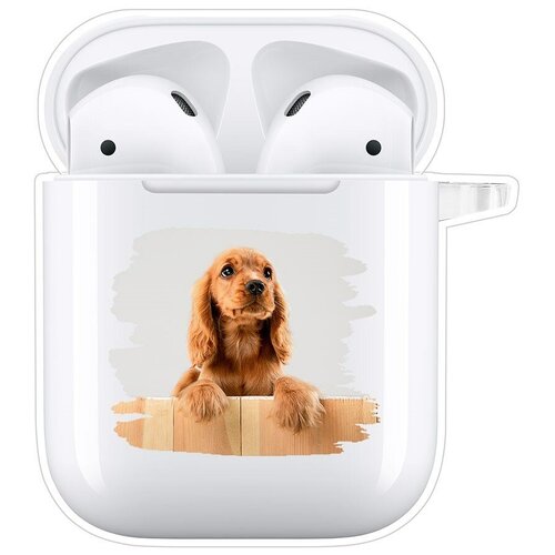 Чехол Krutoff Clear Case для AirPods 2 Выходи играть