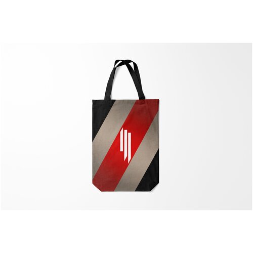 фото Сумка-шоппер / 31х42 см / рок / skrillex burnettie