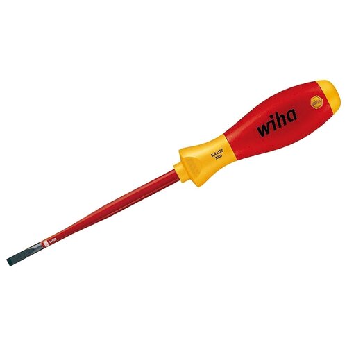 отвертка прямой наконечник wiha 01538 Отвертка прямой наконечник Wiha SoftFinish electric slimFix 35391