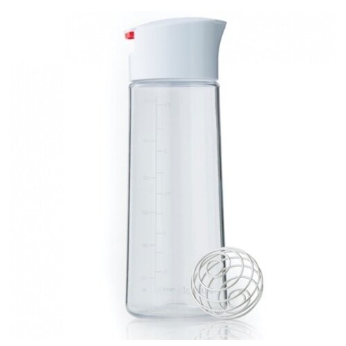 BlenderBottle Whiskware Dressing Shaker Tritan (Blenderbottle) Белый/красный бутылочка для приготовления заправки для салата trudeau