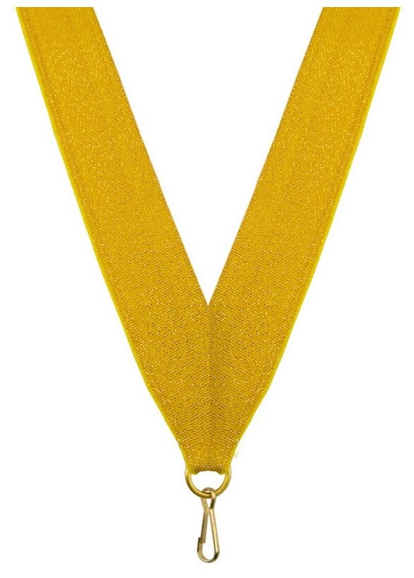 Лента для медалей 24 мм цвет золото LN4a