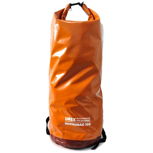 фото Герморюкзак (гермомешок) urex "dry bag" 100л, оранжевый урал-экспедиция