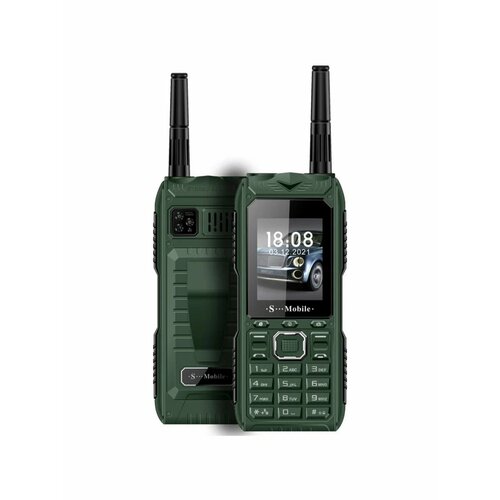 Телефон S Mobile S555 Pro 4 SIM зелeный 270000₽