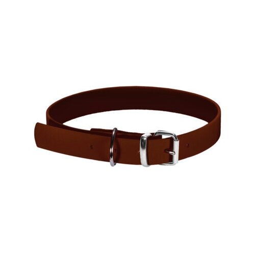 Papillon Ошейник из биотана 13мм40 см коричневый (Biothane collar 13mm40cm brown) 170509, 0,05 кг