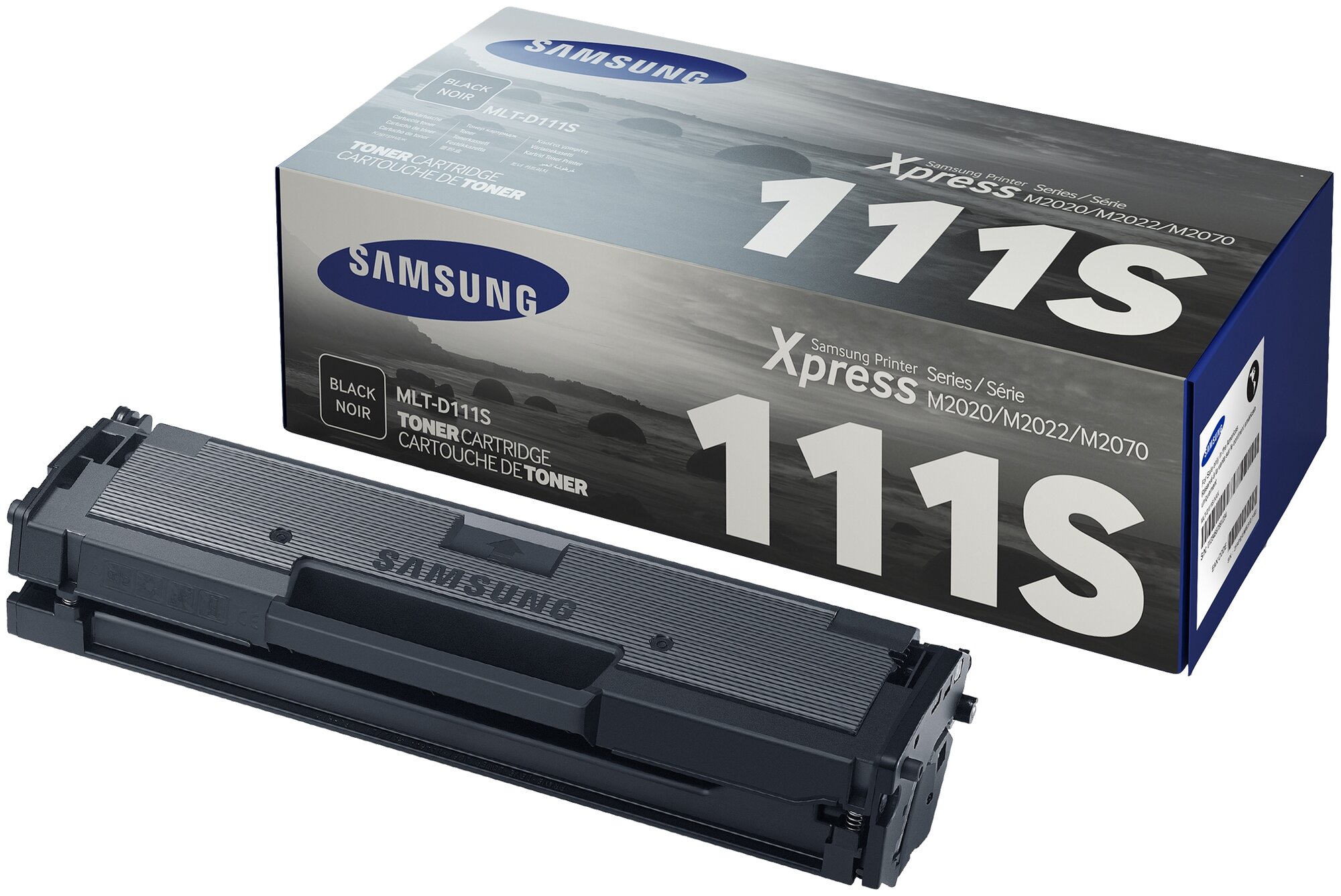 Тонер-картридж SAMSUNG MLT-D111S black ((1000стр.) для M2020/M2021/M2022/M2070) (SU812A)