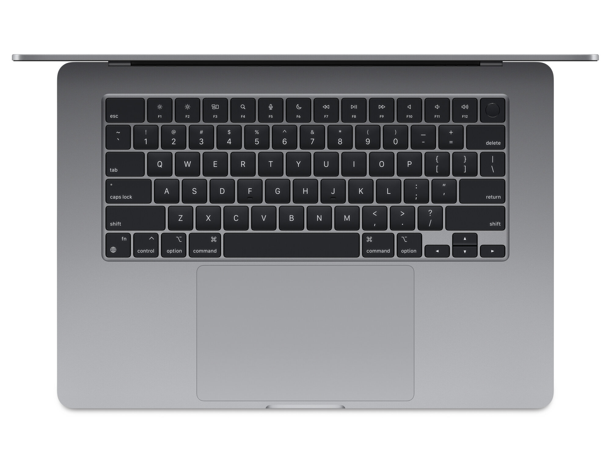 15.3" Ноутбук Apple MacBook Air 15 2024 2880x1864, Apple M3, RAM 8 ГБ, SSD 256 ГБ, Apple graphics 10-core, macOS, MRYM3LL/A, space gray, английская раскладка