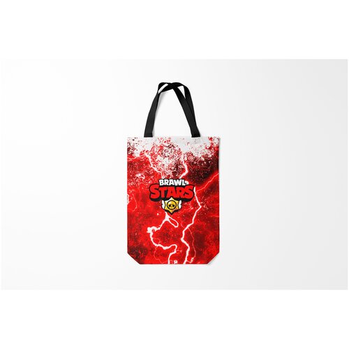 фото Сумка-шоппер / 31х42 см / геймерам / brawl stars burnettie