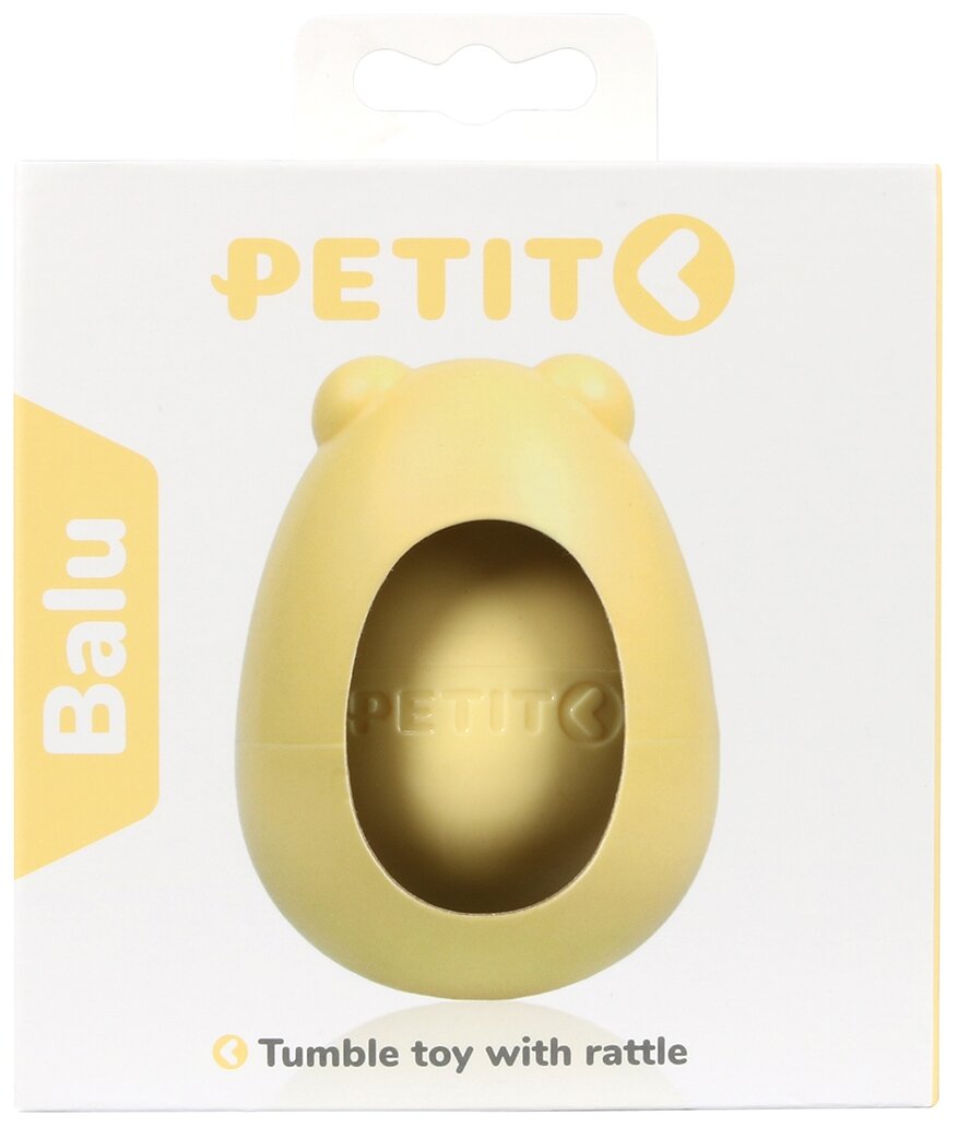 PETIT Игрушка для щенков развивающая "Balu", голубая, 8x6x6cм - фото №4