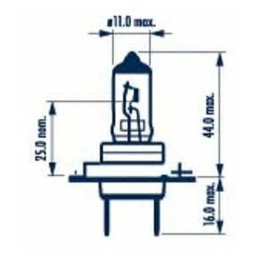 фото Лампа накаливания, основная фара narva 48638