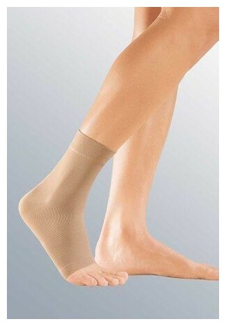 Бандаж на голеностоп elastic ankle support Medi компрессионный при травмах и отеках, 501 (1 размер, Универсальные)