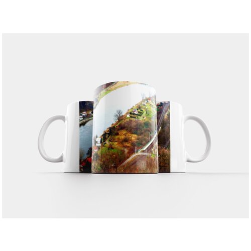 фото Кружка "река, железная дорога, отслеживать" 320 мл lotsprints