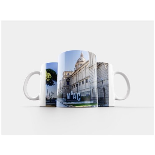 фото Кружка "барселона, испания, музей" 320 мл lotsprints