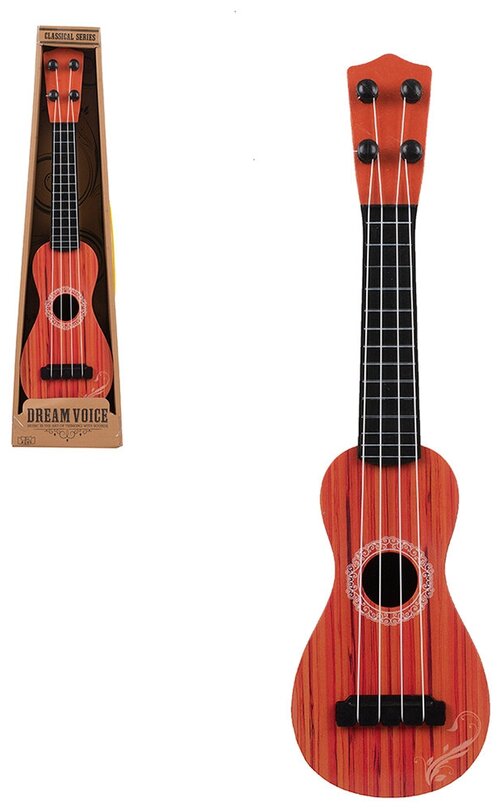 Игрушечная гитара 43 см со струнами (S-B51)