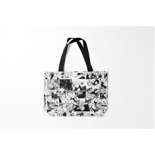 фото Сумка-шоппер / 46х35 см / аниме / магическая битва манга burnettie