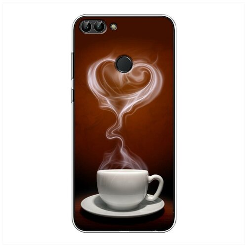 фото Силиконовый чехол "кофейная любовь" на huawei p smart / хуавей п смарт case place