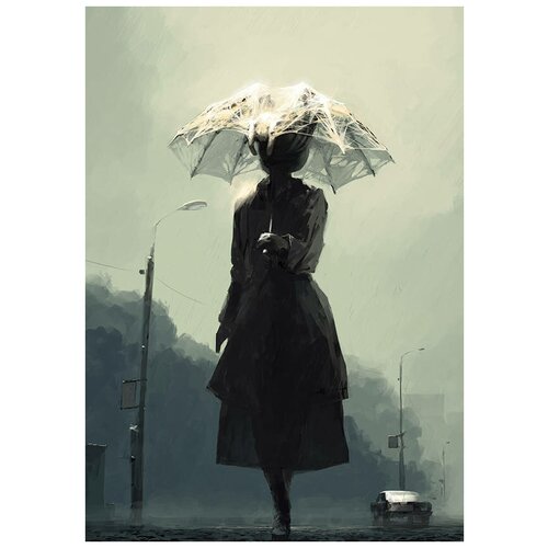 Интерьерный постер на стену картина для интерьера в подарок плакат 