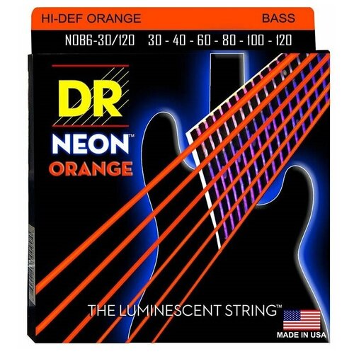 DR Strings NOB6-30/120 Струны для 6-струнной бас-гитары
