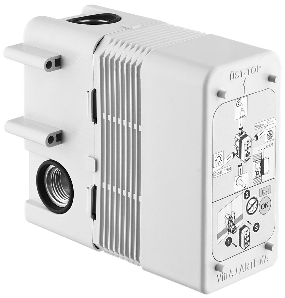 фото Внутренняя часть встраиваемого смесителя для ванны/душа Vitra на 2 выхода A41949