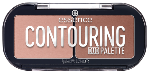 Essence пудра-контуринг Contouring duo palette, 10, lighter skin