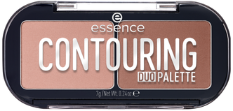 Essence пудра-контуринг Contouring duo palette, 10, lighter skin