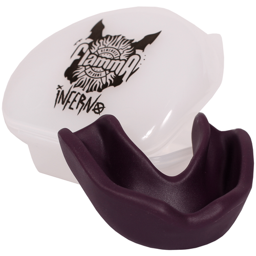 Защита рта (капа) Flamma Inferno пурпурная 11+ защита рта капа flamma blizzard monster 2 0 гель резина черный красный детский