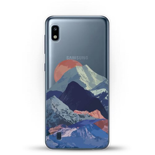 фото Силиконовый чехол горы на samsung galaxy a10 andy & paul