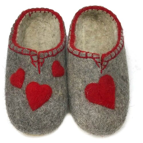 фото Женская домашняя обувь валенкиопт.ру т339н 39 серый