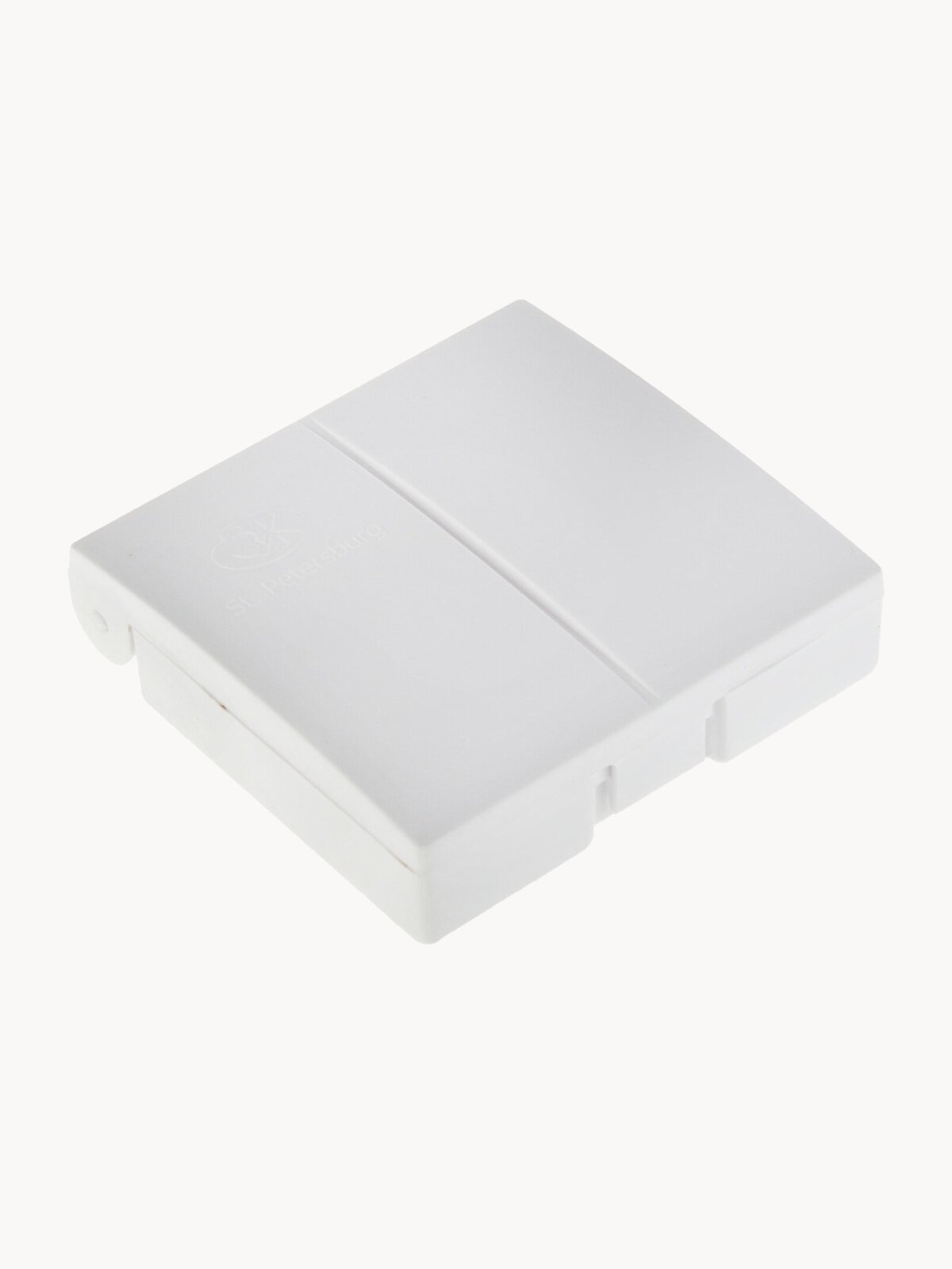 Пенал для акварели пластиковый на 12 кювет Невская палитра Белые Ночи, белый 42350