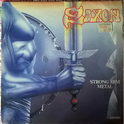 Старый винил, Carrere, SAXON - Strong Arm Metal (LP, Used) irond night ranger and the band played on ru cd