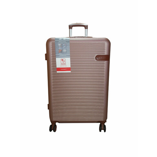 Чемодан , ABS-пластик, бежевый