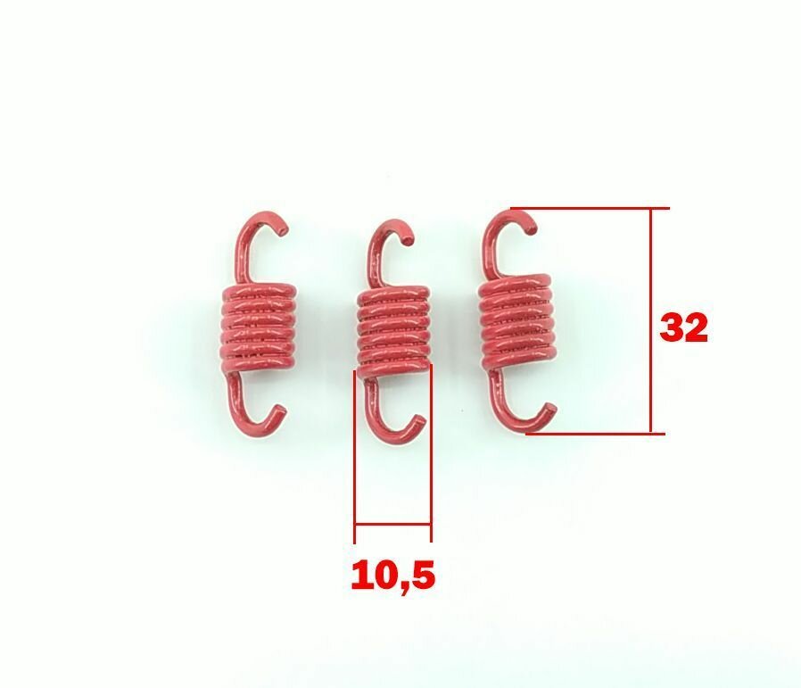фото Пружинки вариатора Stels tactic, skif 2000RPM красные