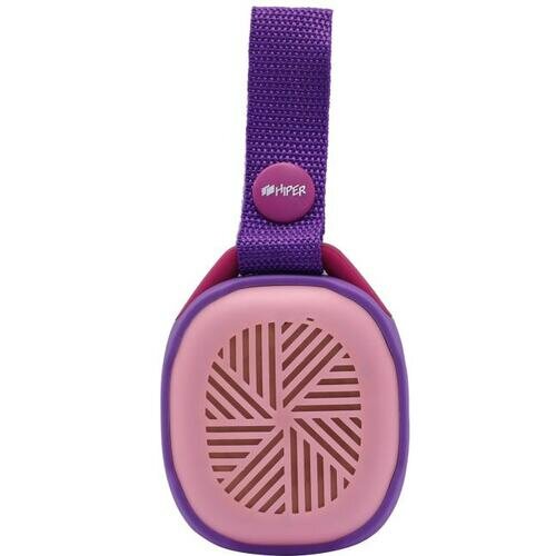 Колонка HIPER Protey Mini Purple H-OM1, 5 ВТ,130 Гц - 18 кГц,600 мАч, BT 4,2, Hands-free, Micro-USB